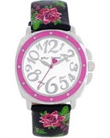 28W- Betsey Johnson Leather WR Watch $100