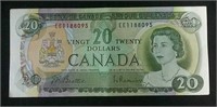 1969 Canada Twenty Dollar Bill - Beattie and