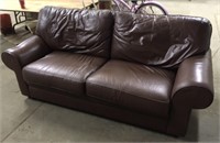 Like New Leather Sofa