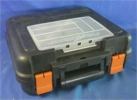 Black & Decker tool box with contents