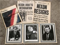 Nixon, Kennedy & Martin Luther King   Memorabilia