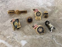 New York Police Department pins and Uniform Clip