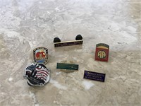 Service pins some Vintage