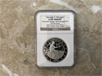 George T Morgan One Ounce Silver 1876