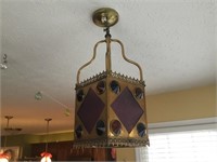 Ca. 1960's Moroccan style hanging light