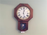 Vintage Verichron Pendulum Wall Clock