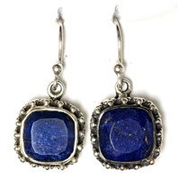 Sterling silver lapis lazuli antique style
