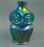 7 ½” Tall signed Robert Hansen Figural Owl Bottle