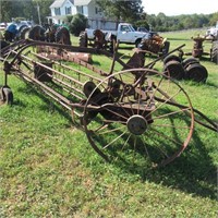 Antique John Deere rake