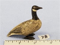 3.25" Peter Mayac scrimshawed Canadian goose