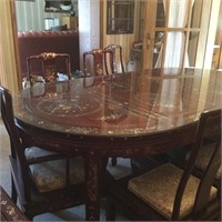 Rosewood Dining Room set w/chairs