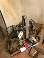 Small belt sander,  2 wheel grinder