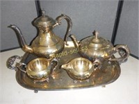 Wm. A. Rogers Tea Set