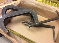 2 Drop Forged Armstrong C Clamps