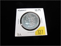 1879 Morgan dollar, BU