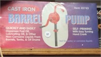 Cast Iron Barrel Pump