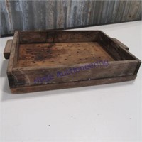 Wood tray