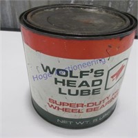 Wolf's head lube 5lb can