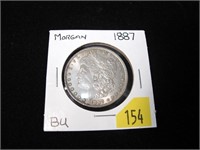 1887 Morgan dollar, BU