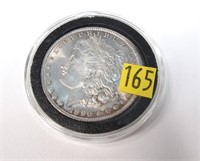1896 Morgan dollar, gem BU