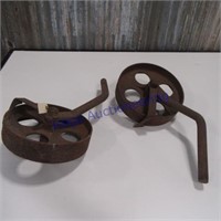 Steel wheels (2)