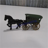 Ice wagon w/horse