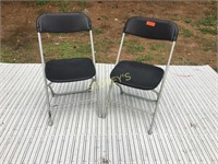 Black Folding Chair