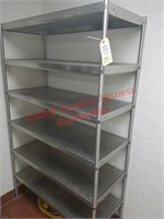 . 6 Tiered Stainless Shelf/Rack