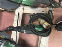 Hitachi DH 24PB 110v sdst drill c/w chuck adaptor