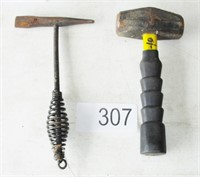Mini Sledge hammer and Welder's Pick hammer