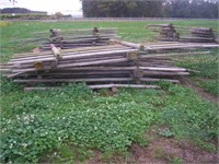 Pile of Wood Fencing