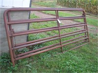 2 - 10' Red Steel Gates