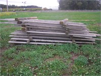 Pile of Wood Fencing