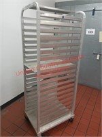 Stainless bakers pan rack