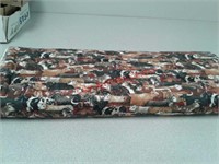 Flannel cattle print fabric
