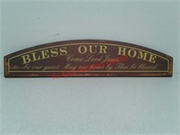 New Bless our home sign deco