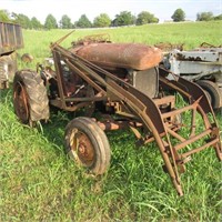 International Harvester tractor with extras