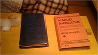 2 manuels d'agriculture
