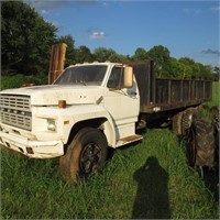 1984 Ford Diesel Truck with 16' Flat Dump