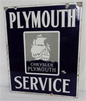 PLYMOUTH SERVICE DSP SIGN