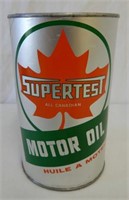 SUPERTEST MOTOR OIL FIBRE IMP QT. CAN