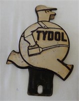 TYDOL EMBOSSED LICENSE PLATE TOPPER