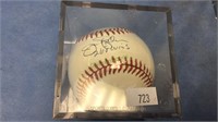 Baseball with Jim Palmer signature, no 268,
