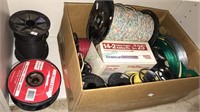 Box lot of all kinds of wire and cable (378)