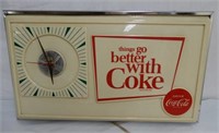 THINGS GO BETTER WITH COKE CLOCK