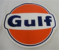 GROUPING OF 6 GULF DECALS