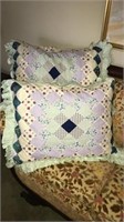 Hand stitched Quilt Pillow Case