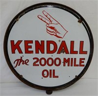 KENDALL THE 2000 MILE OIL DSP SIDEWALK SIGN