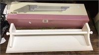 New in box shelf and towel bar by Restore &
