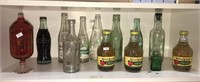 Vintage soda bottles, Whitehouse bottles with